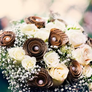 Esküvői virág csokor